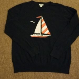 Sail boat sweater
